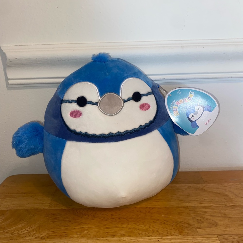Babs the Bluejay 8” Squishmallow NWT